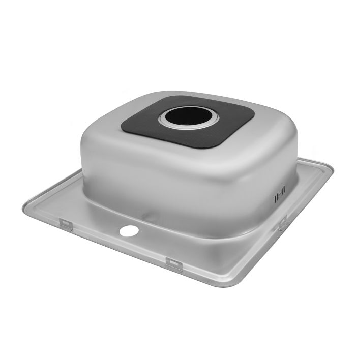 Кухонна мийка Kroner KRP Satin - 4848 (0.6 мм)