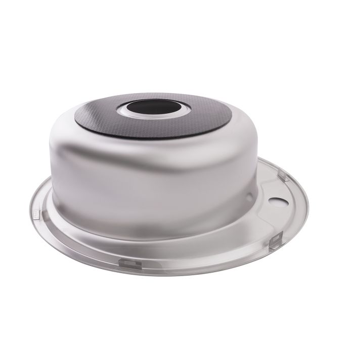 Кухонна мийка Kroner KRP Satin - 490 (0.6 мм)