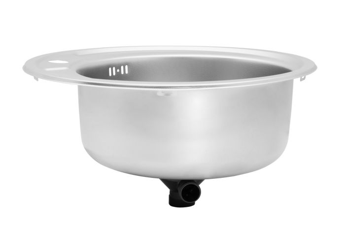 Кухонна мийка Kroner KRP Dekor - 490 (0.8 мм)