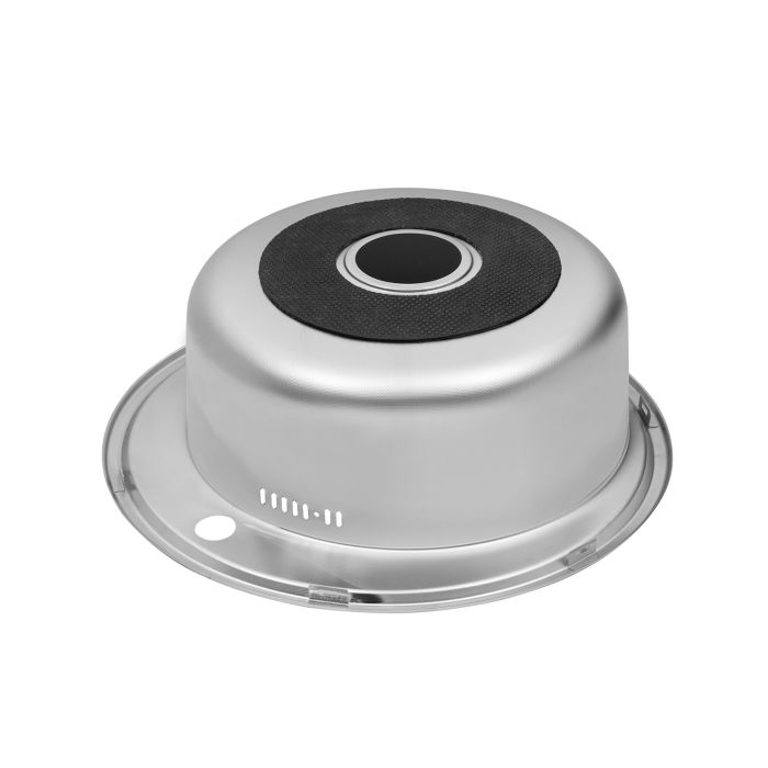 Кухонна мийка Kroner KRP Dekor - 510 (0.8 мм)