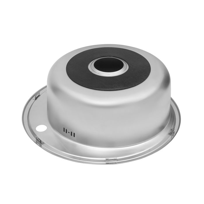 Кухонна мийка Kroner KRP Satin - 510 (0.6 мм)