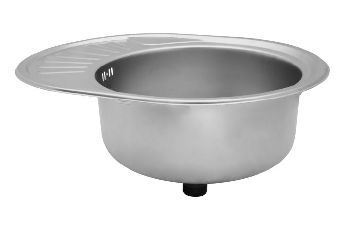 Кухонна мийка Kroner KRP Dekor - 5745 (0.8 мм)