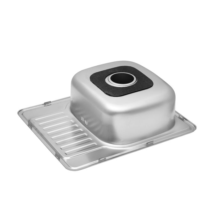 Кухонна мийка Kroner KRP Dekor - 5848 (0.8 мм)