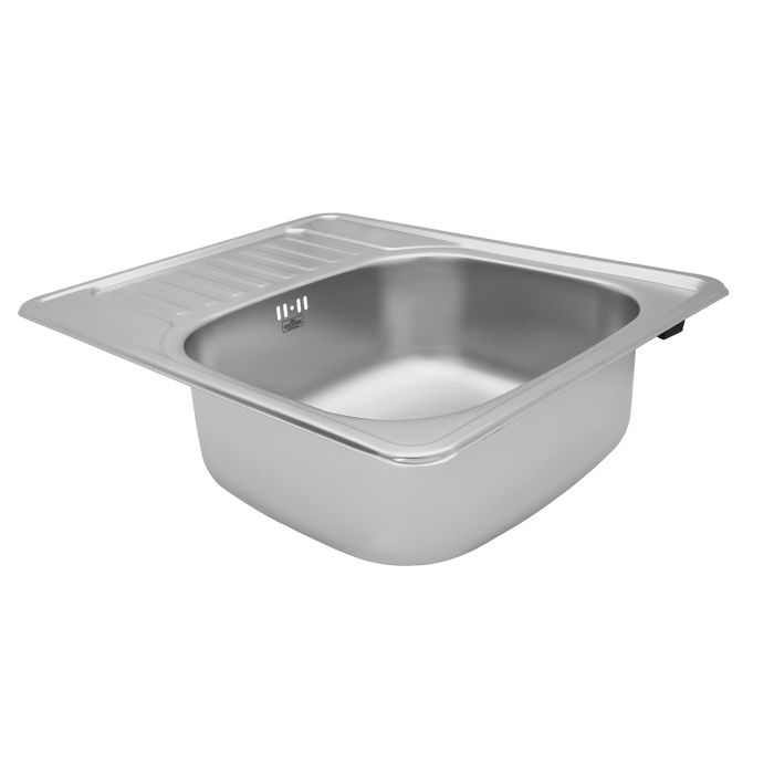 Кухонна мийка Kroner KRP Satin - 5848 (0.8 мм)