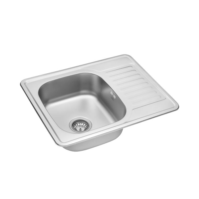 Кухонна мийка Kroner KRP Dekor - 6350 (0.8 мм)