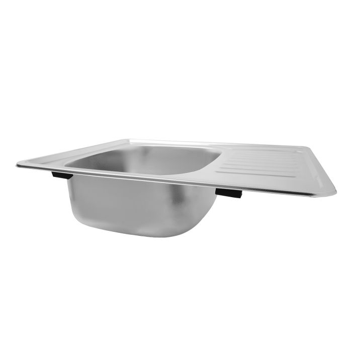 Кухонна мийка Kroner KRP Dekor - 6350 (0.8 мм)