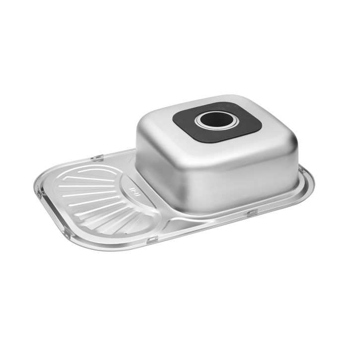 Кухонна мийка Kroner KRP Dekor - 7549 (0.8 мм)