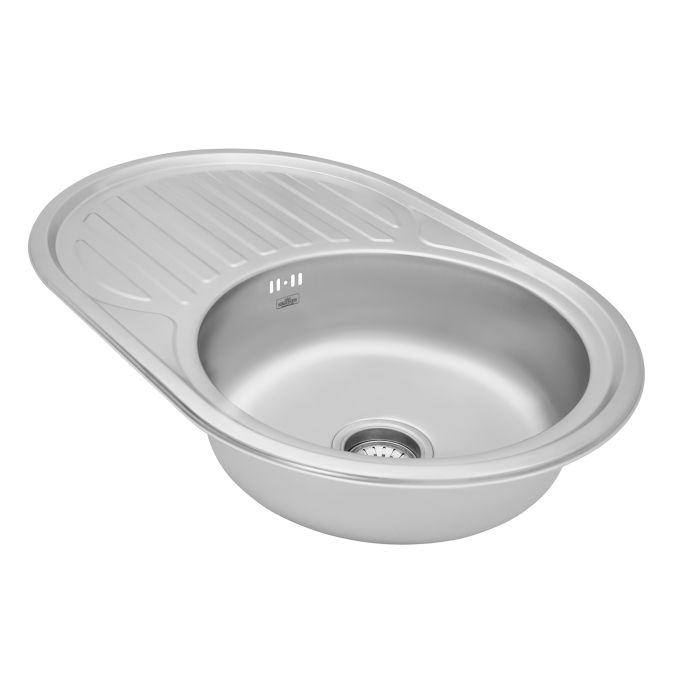 Кухонна мийка Kroner KRP Satin - 7750 (0.6 мм)