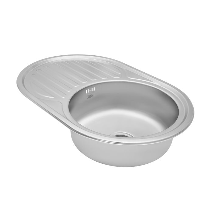 Кухонна мийка Kroner KRP Satin - 7750 (0.8 мм)