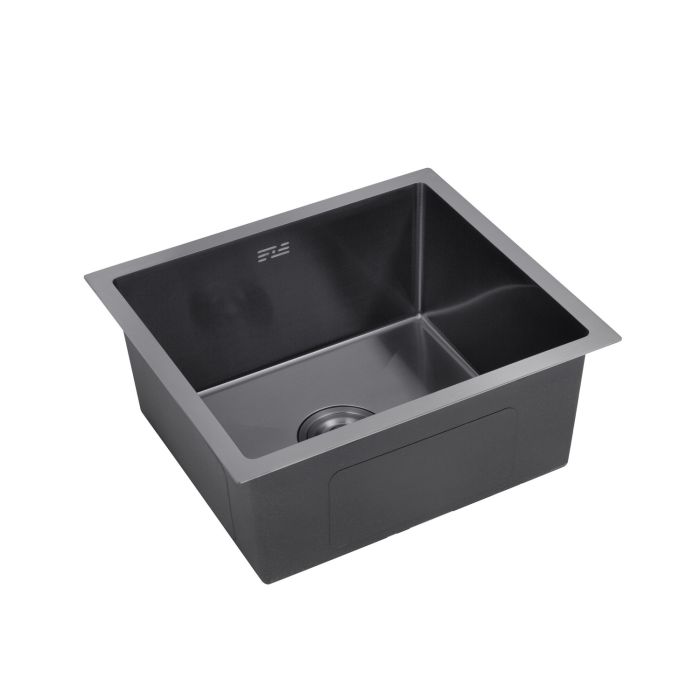 Кухонна мийка Kroner KRP Schwarze - 4843HM PVD (3.0/1.0 мм)