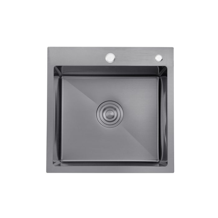 Кухонна мийка Kroner KRP Schwarze - 5050HM PVD (3.0/1.0 мм)