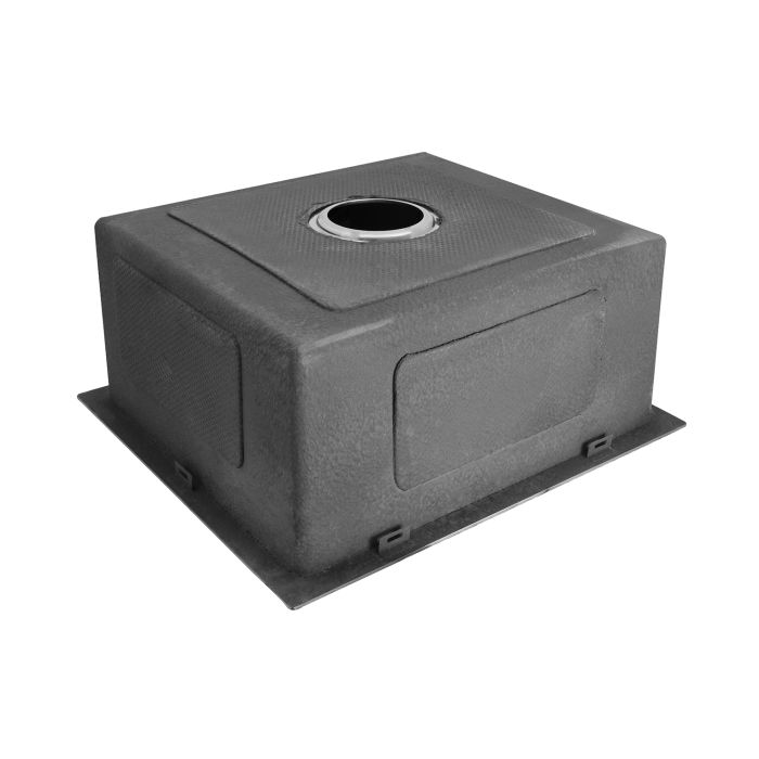 Кухонна мийка Kroner KRP Gebürstet - 4843HM (3.0/1.0 мм)