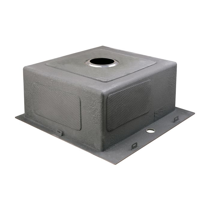 Кухонна мийка Kroner KRP Gebürstet - 5050HM (3.0/1.0 мм)