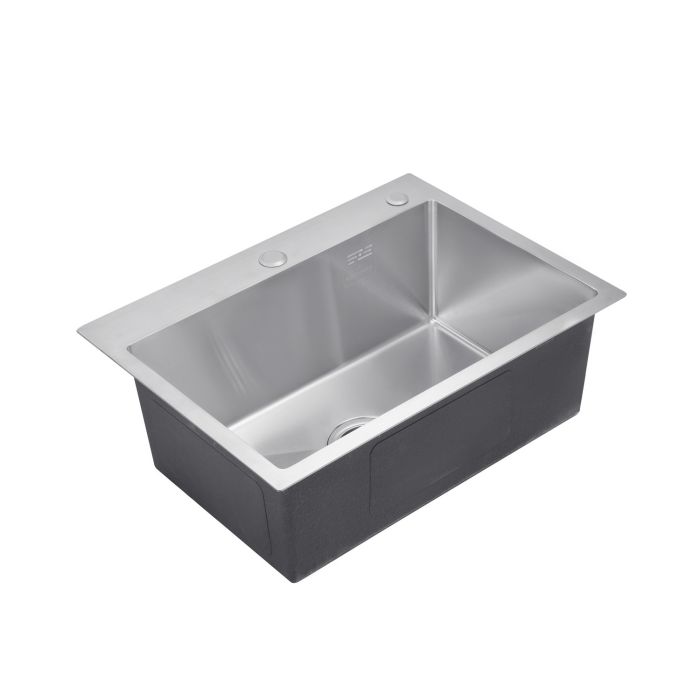 Кухонна мийка Kroner KRP Gebürstet - 5843HM (3.0/1.0 мм)