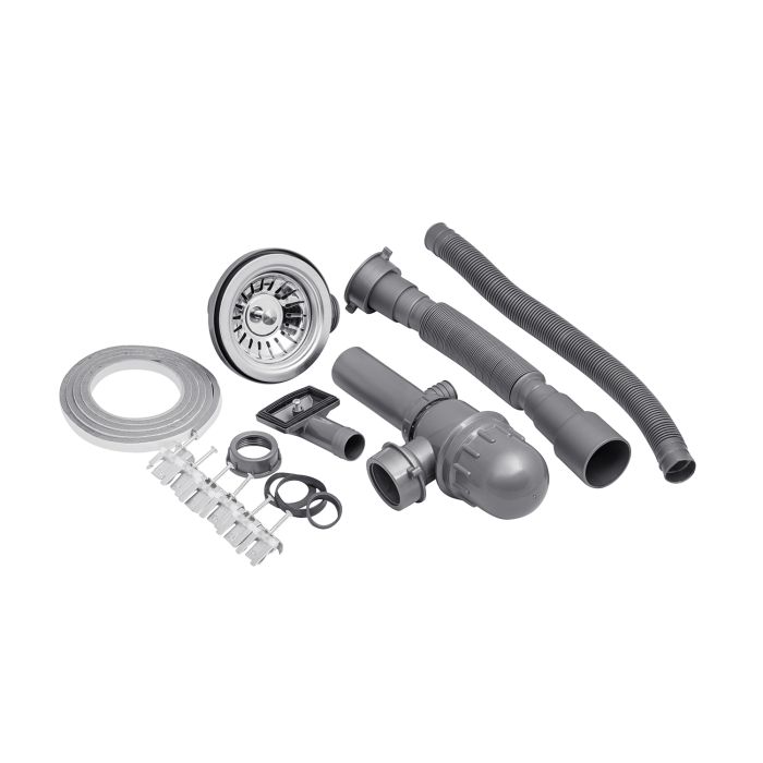 Кухонна мийка Kroner KRP Gebürstet - 6050HM (3.0/1.0 мм)