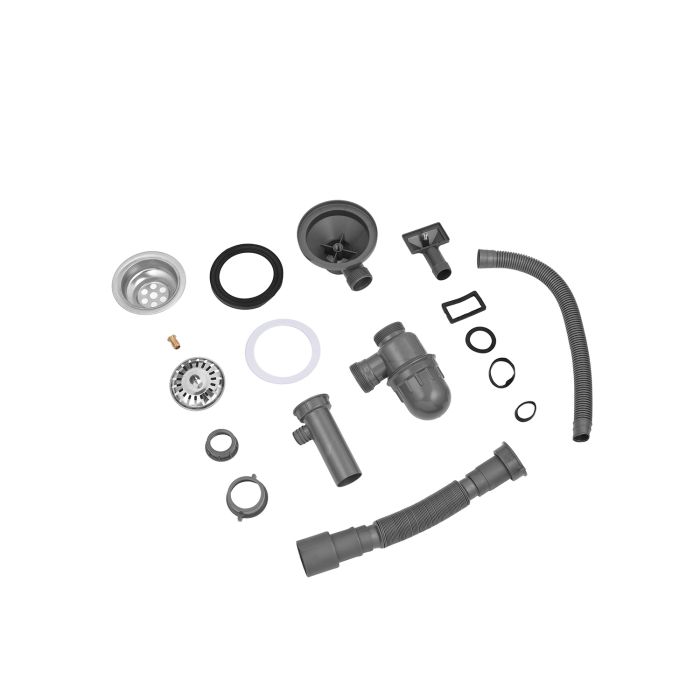 Кухонна мийка накладна Kroner KRP Dekor - 5050 (0.6 мм)