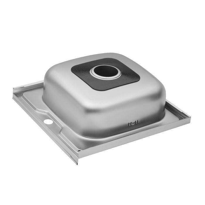 Кухонна мийка накладна Kroner KRP Satin - 5050 (0.6 мм)