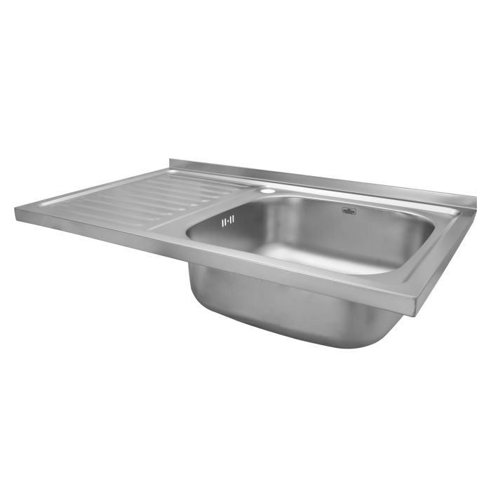 Кухонна мийка накладна Kroner KRP Satin - 5080R (0.8 мм)