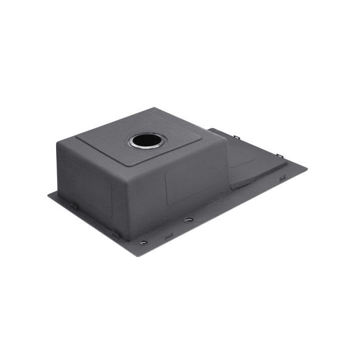 Кухонна мийка Kroner KRP Gebürstet - 7844HM (3.0/1.0 мм)