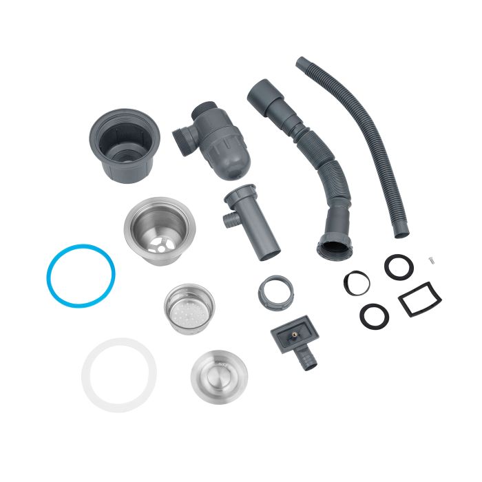 Кухонна мийка Kroner KRP Gebürstet - 7844HM (3.0/1.0 мм)