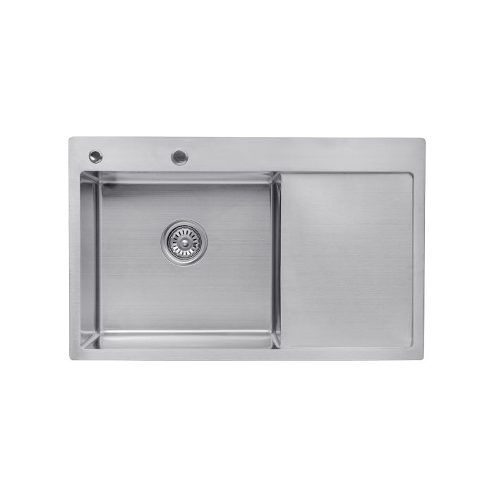 Кухонна мийка Kroner KRP Gebürstet - 7849LHM (3.0/1.0 мм)