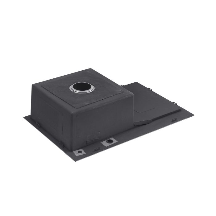 Кухонна мийка Kroner KRP Gebürstet - 7849LHM (3.0/1.0 мм)