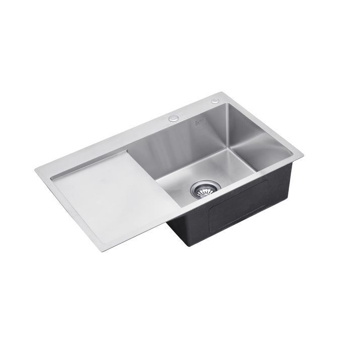 Кухонна мийка Kroner KRP Gebürstet - 7849RHM (3.0/1.0 мм)