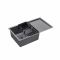 Кухонна мийка Kroner KRP Schwarze - 7844HM PVD (3,0/1,0 мм)