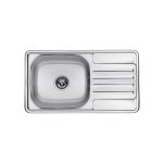 Кухонна мийка Kroner KRP Satin - 7642 (0.8 мм)