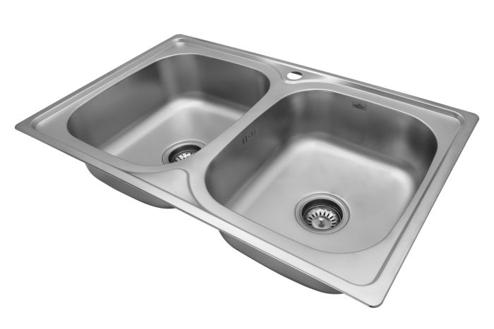 Кухонна мийка Kroner KRP Satin - 7948Z (0.8 мм)