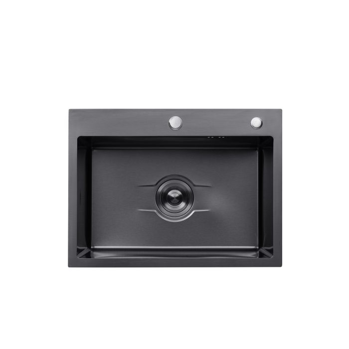 Кухонна мийка Kroner KRP Derby - 6050HM PVD (2,5/0,5 мм)