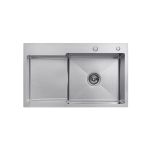 Кухонна мийка Kroner KRP Gebürstet - 7848RHM (3.0/1.0 мм)