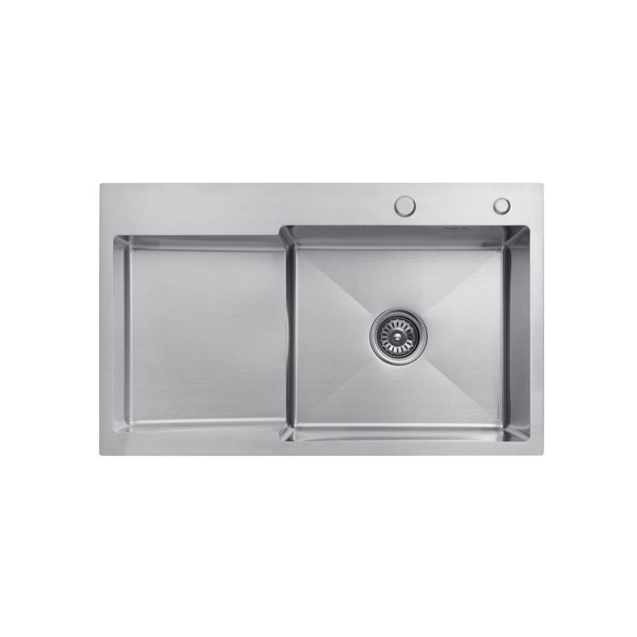 Кухонна мийка Kroner KRP Gebürstet - 7848RHM (3.0/1.0 мм)