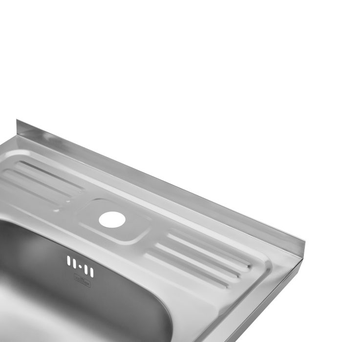 Кухонна мийка накладна Kroner KRP Satin - 6050 (0.6 мм)