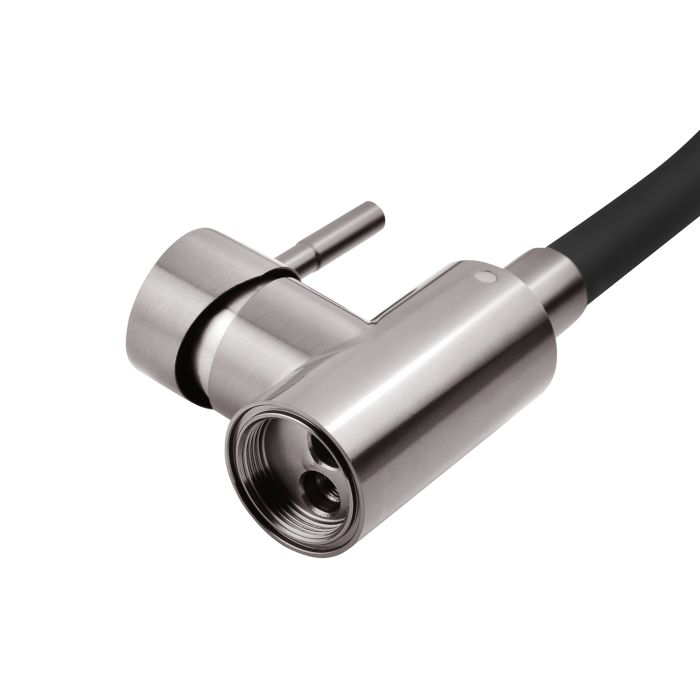 Змішувач для кухні Kroner KRP Edelstahl Klassisch - PVD035BLK