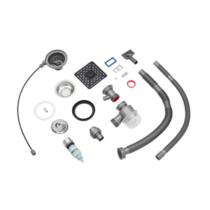 Кухонна мийка Kroner KRP Schwarze - SET7545HM PVD (3.0/0.8 мм)