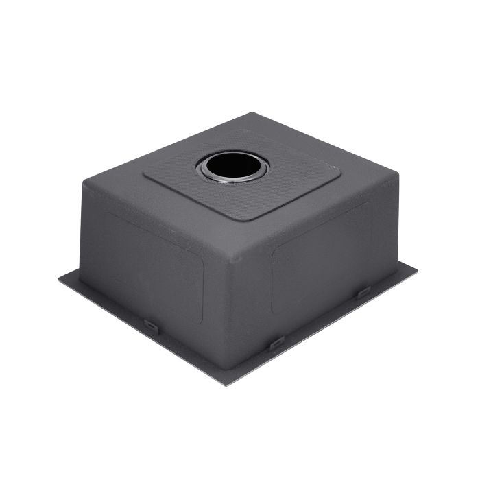 Кухонна мийка Kroner KRP Schwarze - 4545HM PVD (3.0/1.0 мм)