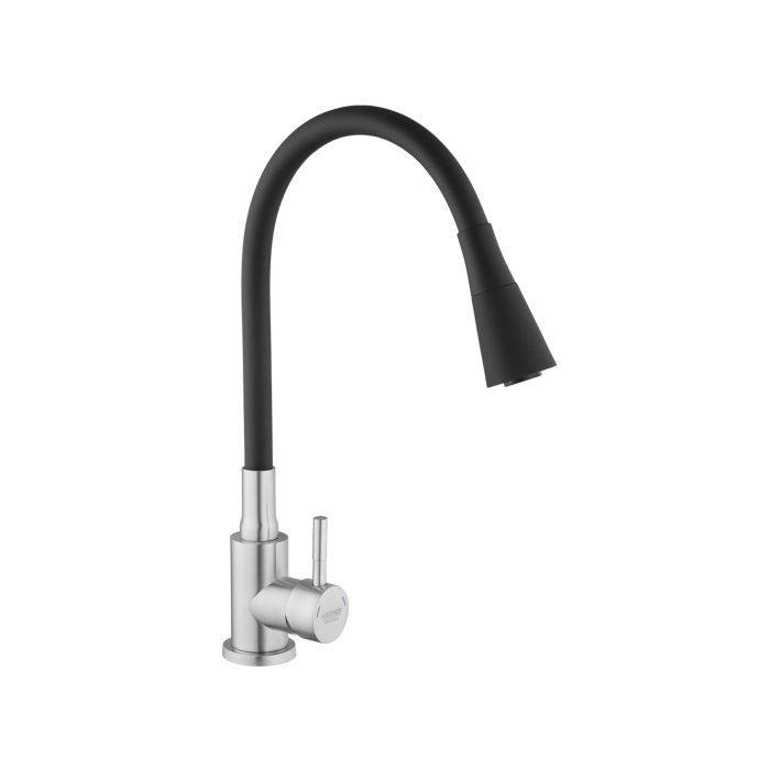 Змішувач для кухні Kroner KRP Edelstahl Klassisch - ESG031BLK