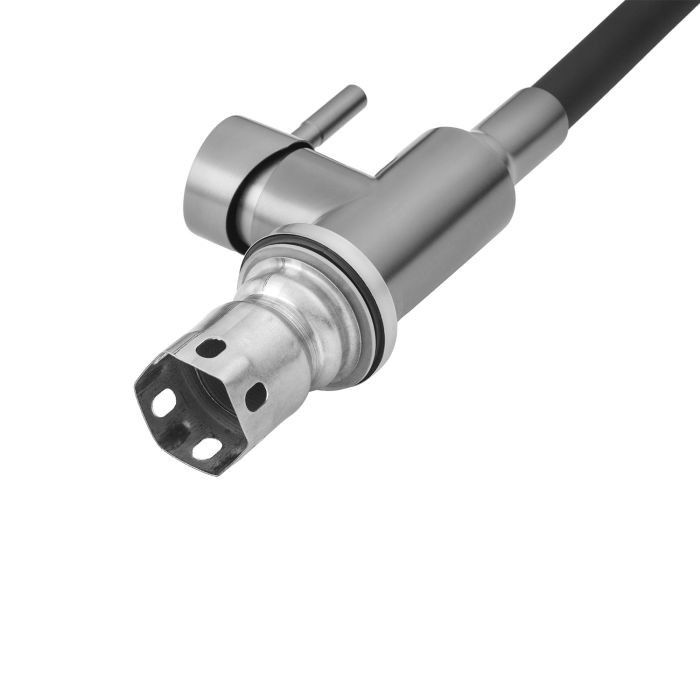 Змішувач для кухні Kroner KRP Edelstahl Klassisch - PVD031BLK