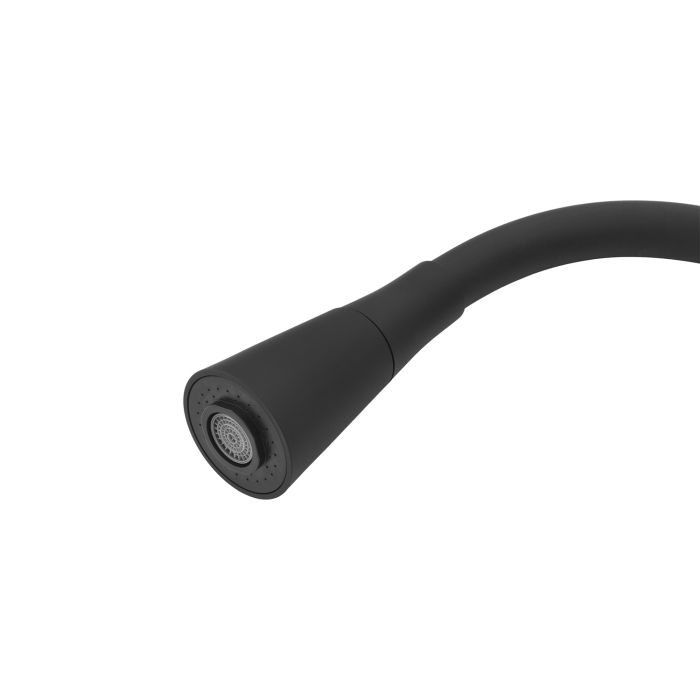 Змішувач для кухні Kroner KRP Edelstahl Klassisch - PVD031BLK