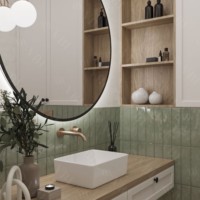 Умывальник VBI ASTI S WHITE накладной