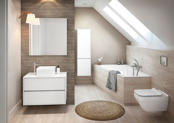 Умивальник 35 см Crea (CCWT1000363927), Cersanit