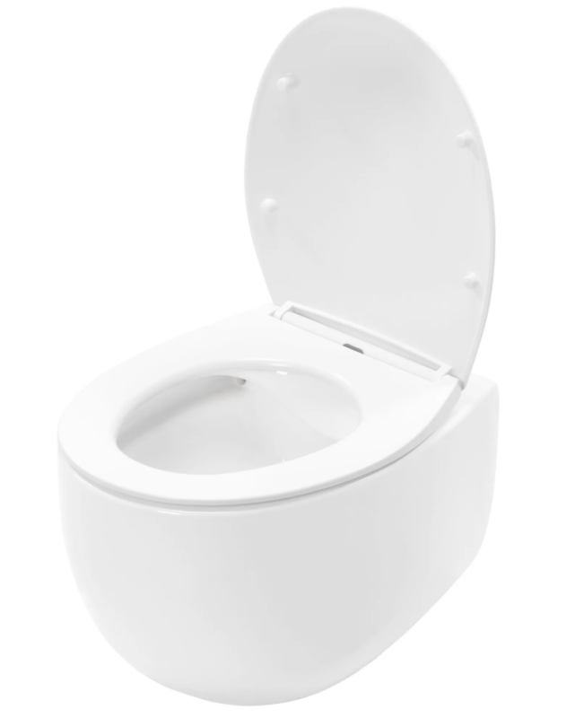Підвісний унітаз REA LARS WHITE білий