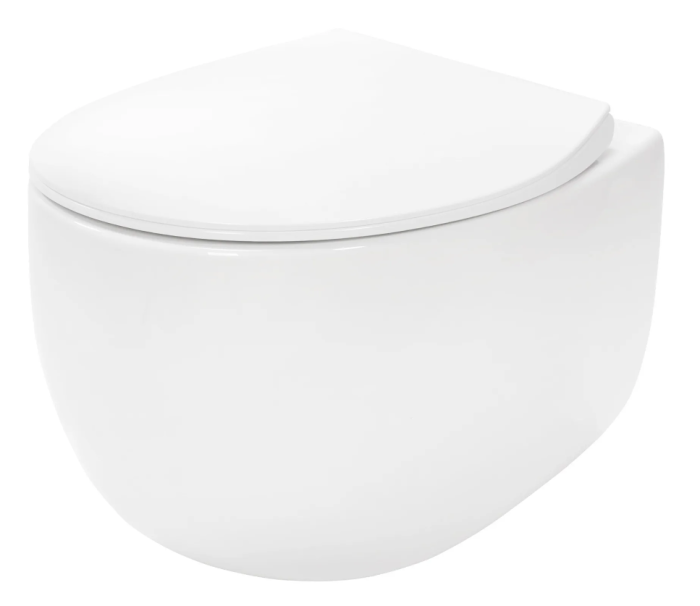 Підвісний унітаз REA LARS WHITE білий