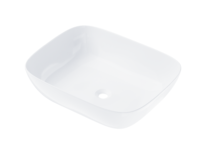 Умывальник CORSAN BELINDA WHITE накладной белый