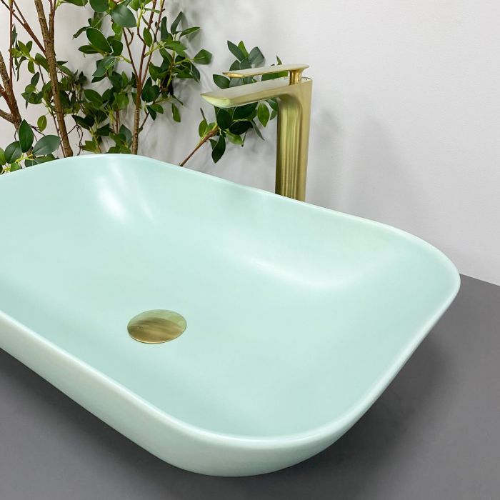 Умивальник VBI AVEZZANO GREEN MATT накладний