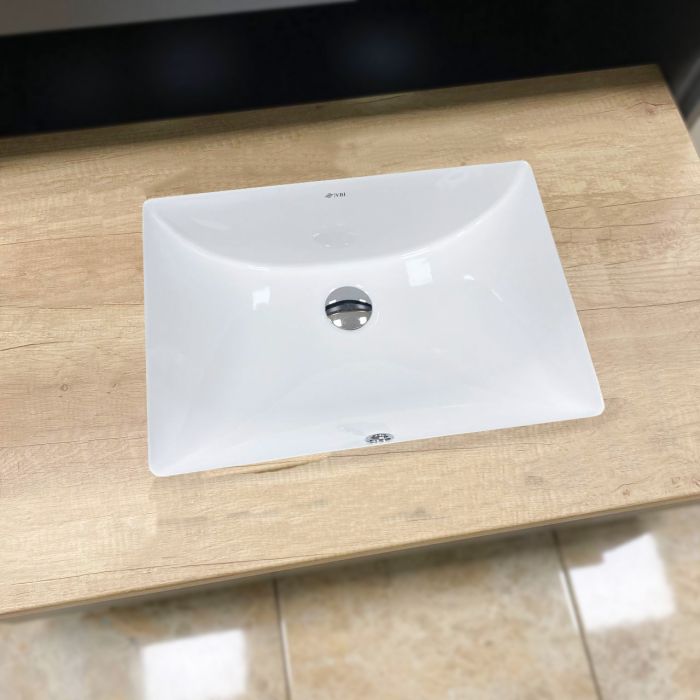 Умывальник VBI MEDUNO WHITE врезной