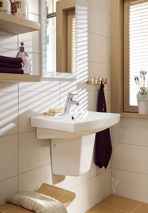 Напівколона для умивальника Carina (CCPS1000190936), Cersanit