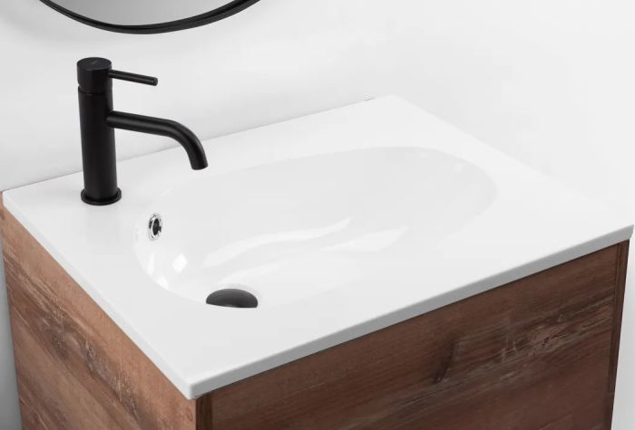 Умивальник REA SELENA 60 WHITE врізний білий