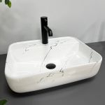 Умывальник VBI RAGUSA MARMO GLOSSY накладной